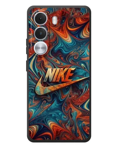 Чохол для Realme C100i з картинкою «Nike в абстракції»