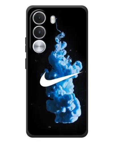 Чохол для Realme C100i з картинкою «Nike та синій дим»