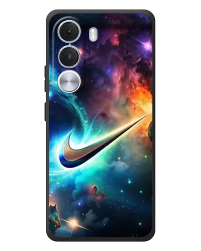 Чохол для Realme C100i з картинкою «Космічний Nike Swoosh»