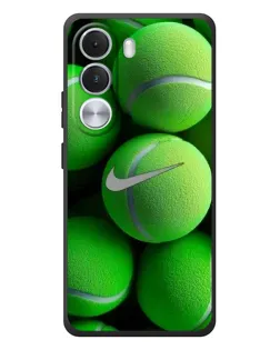 Чохол для Realme C100i з картинкою «Тенісні м'ячі Найк»