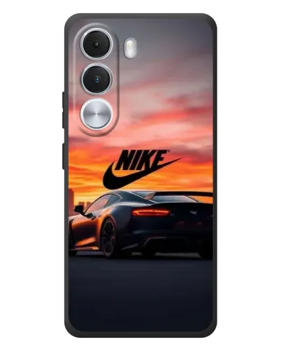 Чохол для Realme C100i з картинкою «Nike та суперкар»