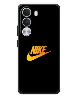 Чохол для Realme C100i з картинкою «Золотий логотип Nike»