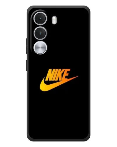 Чохол для Realme C100i з картинкою «Золотий логотип Nike»