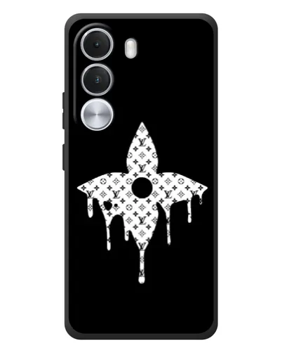 Чехол для Realme C100i с картинкой «Цветочная монограмма» Чехол для Realme C100i с картинкой «Цветочная монограмма»