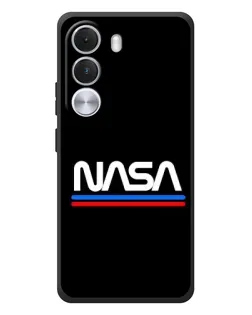 Чохол для Realme C100i з картинкою «NASA — класика Red Blue»