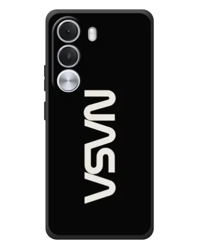 Чохол для Realme C100i з картинкою «NASA — вертикальний логотип»