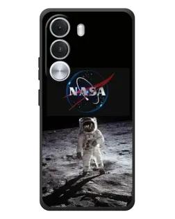 Чохол для Realme C100i з картинкою «Астронавт на Місяці»