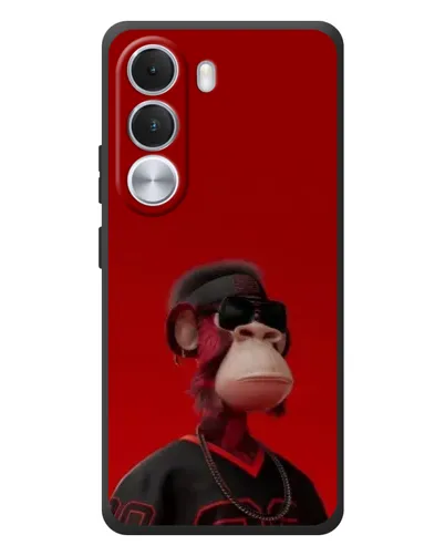 Чехол для Realme C100i с картинкой «Bored Ape в красном» Чехол для Realme C100i с картинкой «Bored Ape в красном»