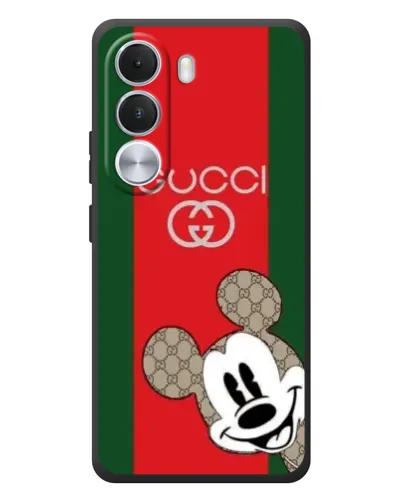 Чохол для Realme C100i з картинкою «Gucci — смуги та Міккі»