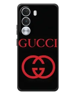 Чохол для Realme C100i з картинкою «Gucci — червоний логотип»