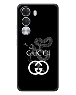 Чохол для Realme C100i з картинкою «Gucci — срібна змія»