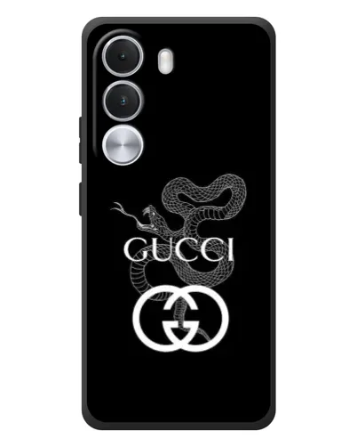 Чохол для Realme C100i з картинкою «Gucci — срібна змія»