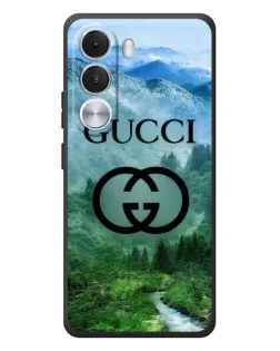 Чохол для Realme C100i з картинкою «Gucci — гірський пейзаж»
