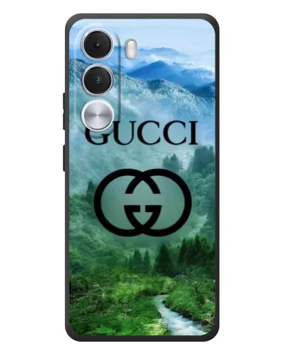 Чохол для Realme C100i з картинкою «Gucci — гірський пейзаж»