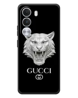Чохол для Realme C100i з картинкою «Gucci — срібний лев»
