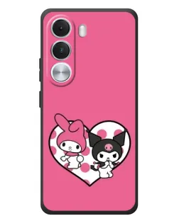 Чохол для Realme C100i з картинкою «Kuromi та My Melody»