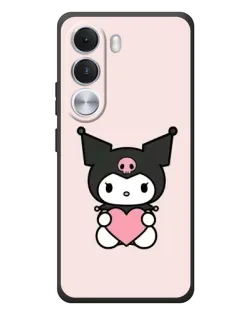 Чохол для Realme C100i з картинкою «Kuromi та серце»