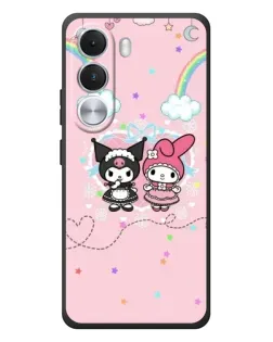 Чохол для Realme C100i з картинкою «My Melody та Kuromi»