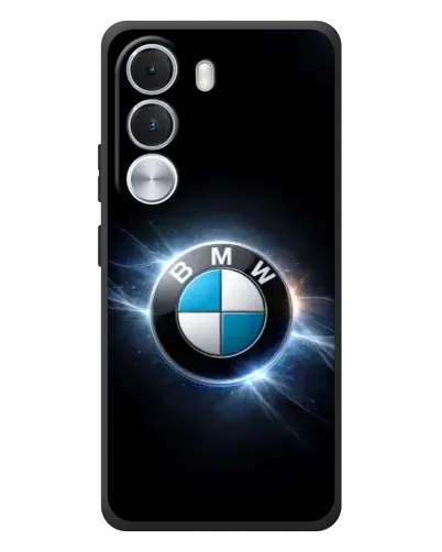 Чохол для Realme C100i з картинкою «BMW — неонове сяйво»