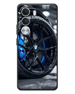 Чохол для Realme C100i з картинкою «Колесо BMW зблизька»