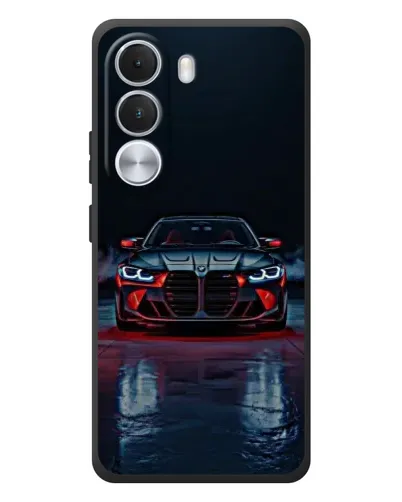Чохол для Realme C100i з картинкою «BMW на мокрій дорозі»
