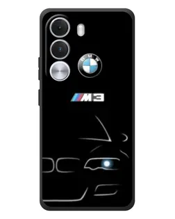 Чохол для Realme C100i з картинкою «Мінімалістичний принт BMW M3»