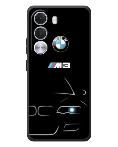 Чохол для Realme C100i з картинкою «Мінімалістичний принт BMW M3»