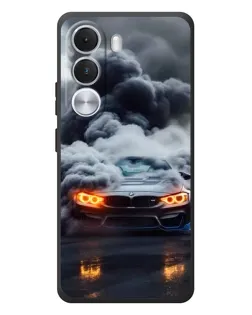 Чохол для Realme C100i з картинкою «BMW у диму»
