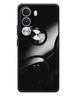 Чохол для Realme C100i з картинкою «Емблема BMW — макро»