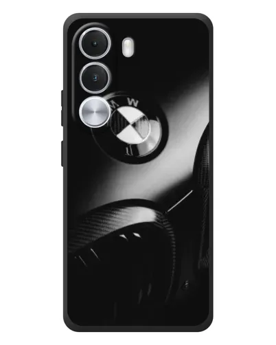 Чохол для Realme C100i з картинкою «Емблема BMW — макро»
