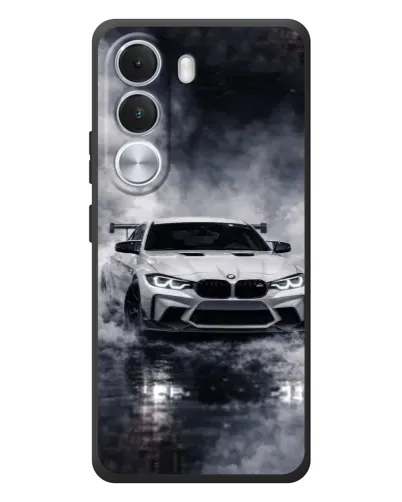Чохол для Realme C100i з картинкою «BMW крізь туман»