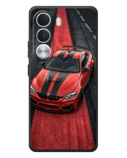 Чохол для Realme C100i з картинкою «BMW на червоній доріжці»