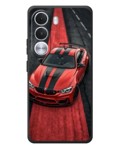 Чохол для Realme C100i з картинкою «BMW на червоній доріжці»
