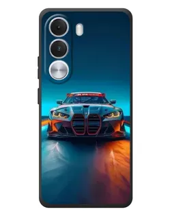 Чохол для Realme C100i з картинкою «BMW — вогні неону» Чохол для Realme C100i з картинкою «BMW — вогні неону»