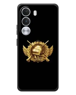 Чохол для Realme C100i з картинкою «PUBG — помаранчевий градієнт»