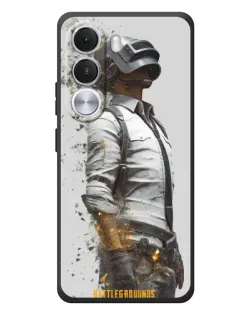 Чохол для Realme C100i з картинкою «PUBG — боєць у пилу»