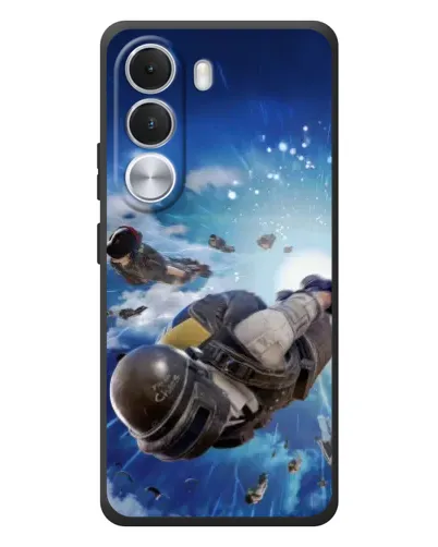 Чохол для Realme C100i з картинкою «Десант PUBG — стрибок» Чохол для Realme C100i з картинкою «Десант PUBG — стрибок»