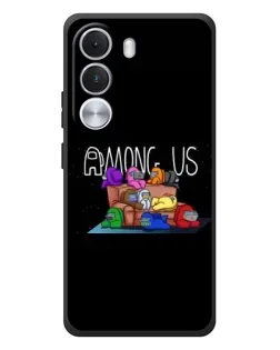 Чохол для Realme C100i з картинкою «Логотип Among Us»