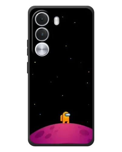 Чохол для Realme C100i з картинкою «Самотній герой на планеті»