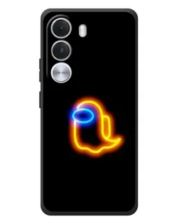 Чохол для Realme C100i з картинкою «Among Us неонове сяйво»