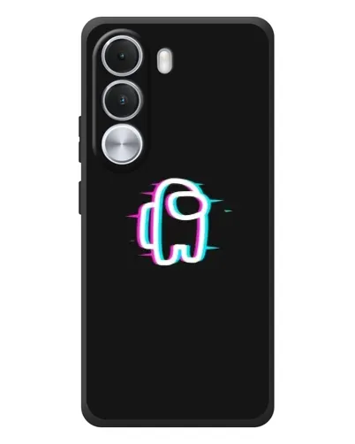 Чохол для Realme C100i з картинкою «Among Us неон»