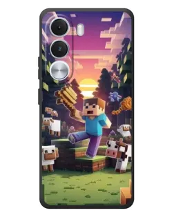 Чохол для Realme C100i з картинкою «Стів на фермі»