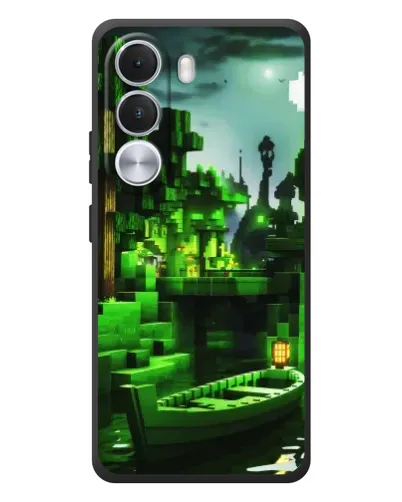 Чохол для Realme C100i з картинкою «Minecraft лісовий пейзаж» Чохол для Realme C100i з картинкою «Minecraft лісовий пейзаж»