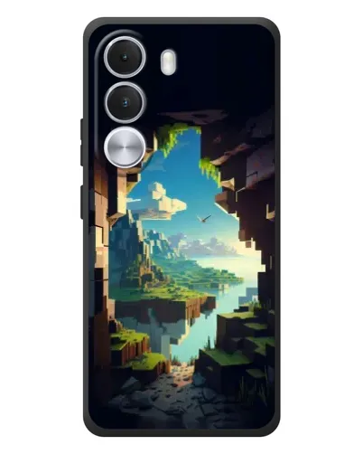 Чохол для Realme C100i з картинкою «Вид з печери» Чохол для Realme C100i з картинкою «Вид з печери»