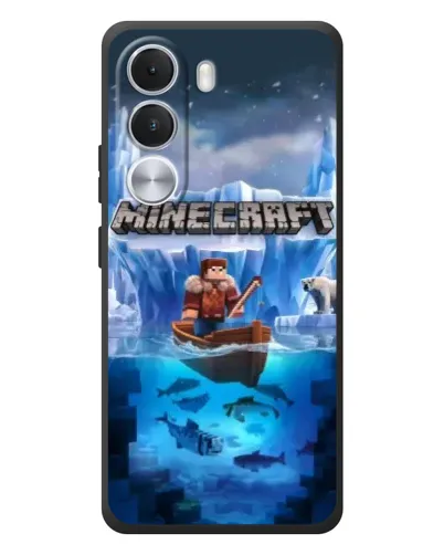 Чохол для Realme C100i з картинкою «Minecraft льодянийсвіт» Чохол для Realme C100i з картинкою «Minecraft льодянийсвіт»