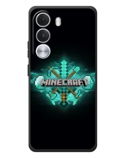 Чохол для Realme C100i з картинкою «Minecraft Diamond лого»
