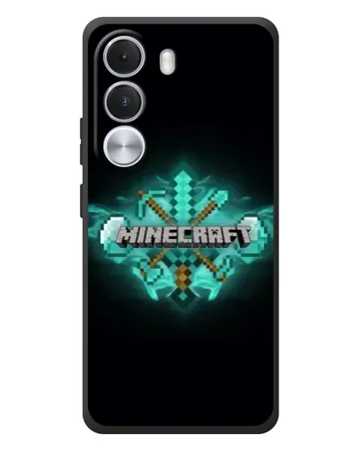 Чохол для Realme C100i з картинкою «Minecraft Diamond лого» Чохол для Realme C100i з картинкою «Minecraft Diamond лого»