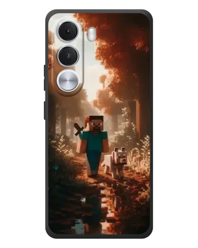 Чохол для Realme C100i з картинкою «Стів у лісі» Чохол для Realme C100i з картинкою «Стів у лісі»
