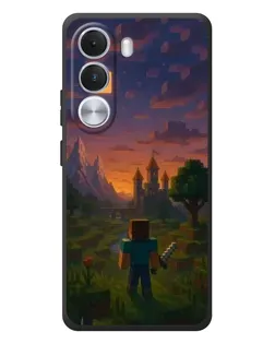 Чохол для Realme C100i з картинкою «Стів біля вежі»