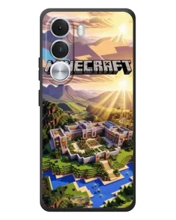 Чохол для Realme C100i з картинкою «Minecraft панорама»